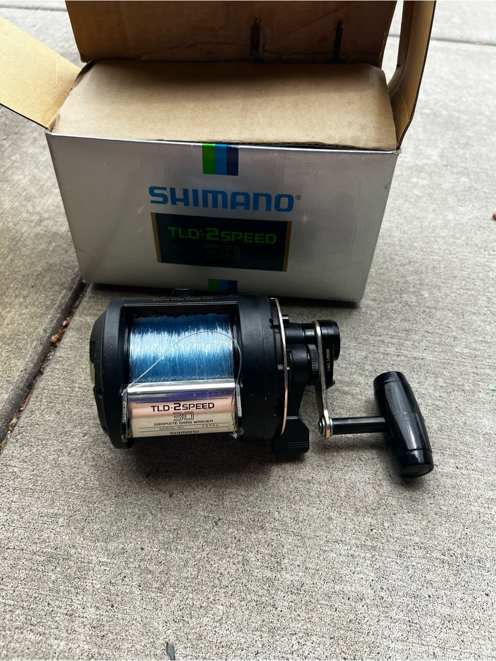 Shimano TLD 30 II Two Speed Conventional Saltwater Fishing Reel